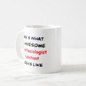 anesthesioloog assistent, geweldige koffiemok (Voorkant links)