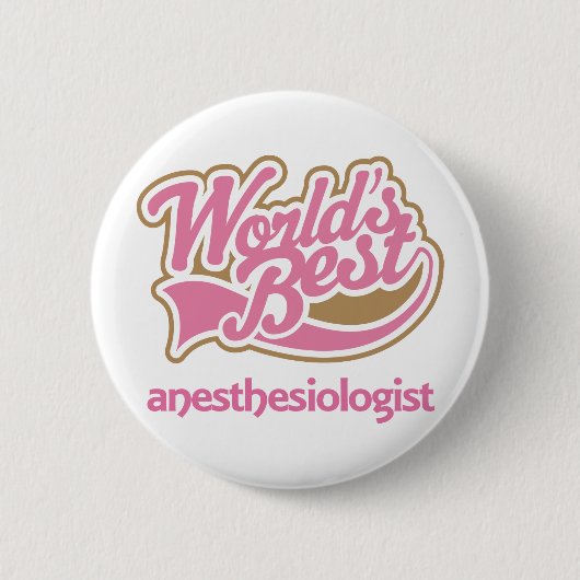 Anesthesioloog (Beste werelden) - Keepomwille Cade Ronde Button 5,7 Cm (Voorkant)