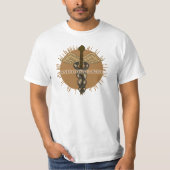 Anesthesioloog Caduceus T-shirt (Voorkant)