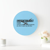 Anesthesioloog definitie klok - grappig medisch (Huis)