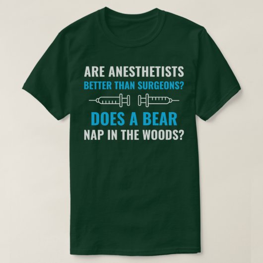 Anesthesioloog Funny Anesthesia Anesthesioloog T-shirt (Design voorkant)