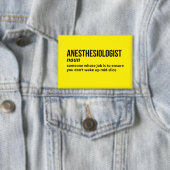 Anesthesioloog Funny Definition Button (Insitu)
