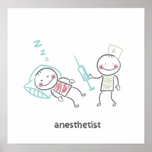 Anesthetisch Poster