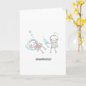 Anesthetisch Wenskaart Kaart (Gele Bloem)