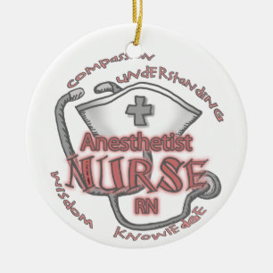 Anesthetiste Nurse Axiom-Ornament Keramisch Ornament