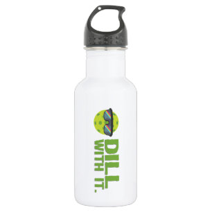 "Aneth avec lui" bouteille d'eau de Pickleball