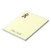 Aneurysm Awareness Notepad Notitieblok (Gedraaid)