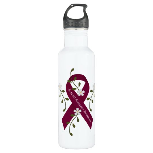 Aneurysm Awareness Water Flacon Waterfles (Voorkant)