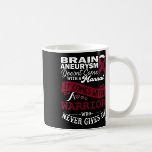 Aneurysma Awareness Bourgondië Ribbon Warrior Supp Koffiemok