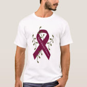 Aneurysma Awareness Mannen stijl Shirt (Voorkant)
