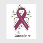 Aneurysma Awareness Ribbon Sticker (Vel)