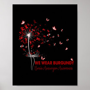 Aneurysma Bewustzijn Geloof Hoop Liefde Paardenblo Poster