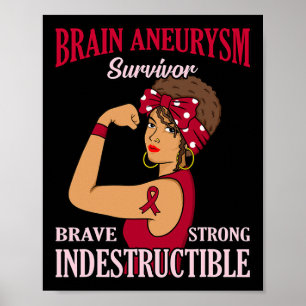 Aneurysma Survivor Awareness Month Supporter Graph Poster