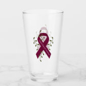 Aneurysme Sensibilisation Ribbon Pint Verre (Devant)