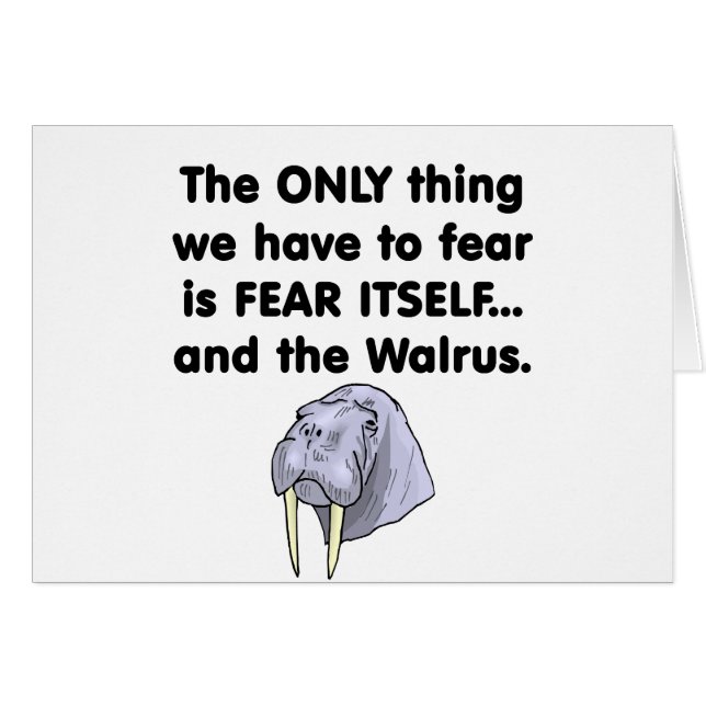 Angar Itself Walrus (Voorkant Horizontaal)