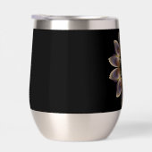 Ange Abstraite ailes Mandala Monogramme fractal (Droite)