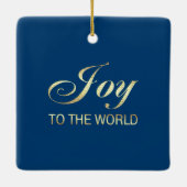 Ange Afro et bébé Jésus ornements de Noël (Dos)