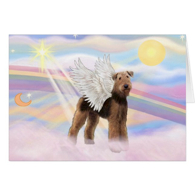 Ange Airedale (Devant horizontal)