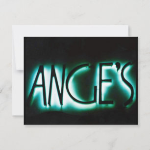 ANGE ANGELS'S PARTY INVITATION INVITATION ANGE ANG