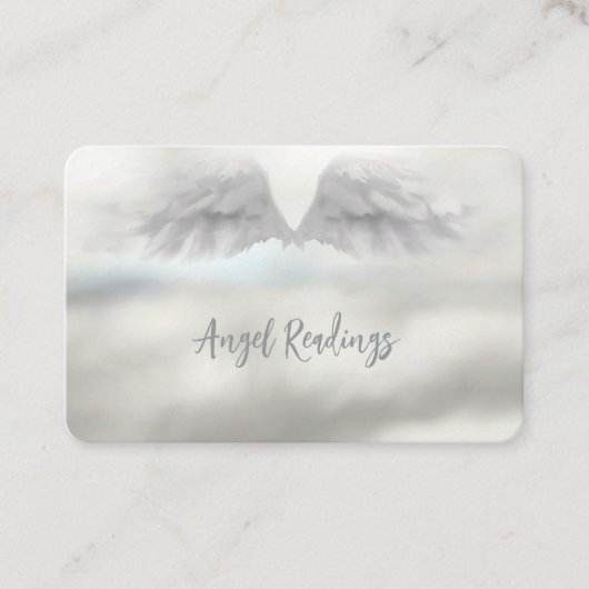Ange, Anges, Ailes Archange, cartes de visite. (Devant)