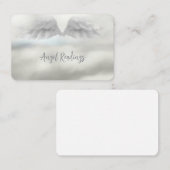 Ange, Anges, Ailes Archange, cartes de visite. (Devant / Derrière)