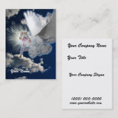 Ange avec la carte de profil d'affaires de (Devant / Derrière)