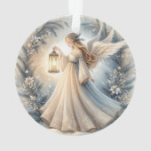 Ange céleste d'hiver Lanterne de la paix (dos)