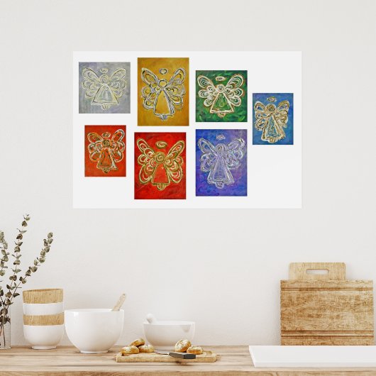 Ange Color Series Poster Art Imprimer (Cuisine)