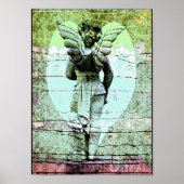 Ange Croix Sainte et affiche Coeur (Devant)