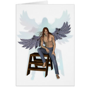 Ange dans des blues-jean