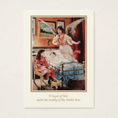 Ange de Dieu avec les enfants Prière Carte Sainte (Devant)