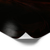 Ange de feu déchu – Affiche fantasy sombre (Coin)