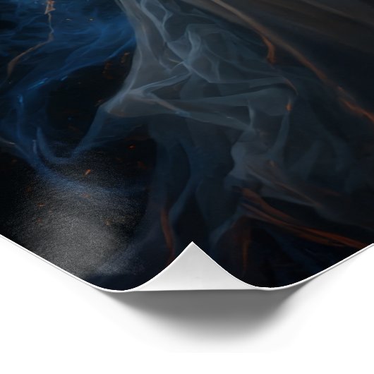 Ange de Feu et de Glace – Affiche de Dark Fantasy (Coin)