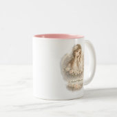 Ange de Fleur Céleste Mug (Devant droit)