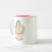Ange de Fleur Céleste Mug (Devant gauche)