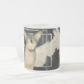 Ange de Ninja de chat de la tasse | Sphynx (Devant gauche)