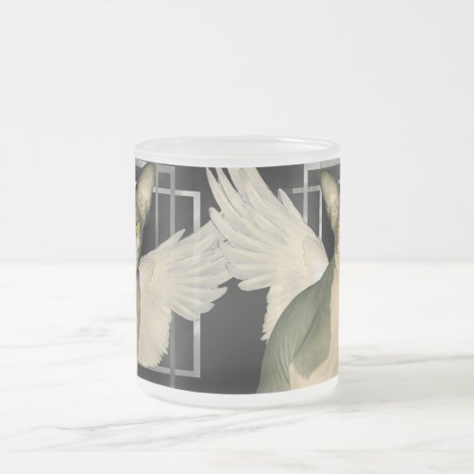 Ange de Ninja de chat de la tasse | Sphynx (Centre)