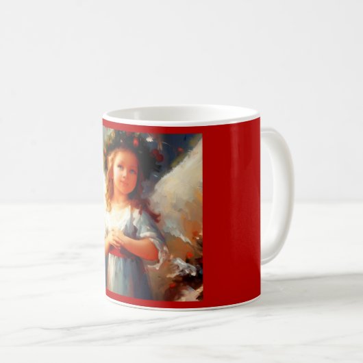 Ange de Noël 1 Mug (Devant droit)