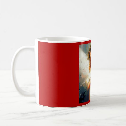 Ange de Noël 1 Mug (Gauche)