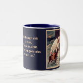 Ange de Noël Avec Mug De Cerf (Devant droit)