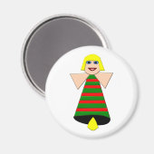 Ange de Noël Bell Magnet (Recto/Verso)