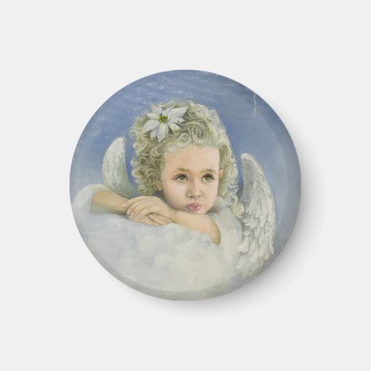 Ange de Noël Magnet (Devant)