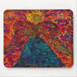 Ange de tapis de souris léger