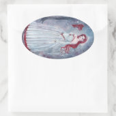 Ange de vacances avec autocollants cardinaux de Re (Sac)