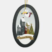 Ange des bénédictions de Noël | Ornement (Gauche)