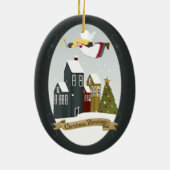 Ange des bénédictions de Noël | Ornement (Dos)