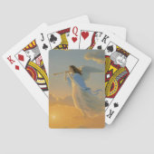 Ange des cartes de jeu d'aube (dos)