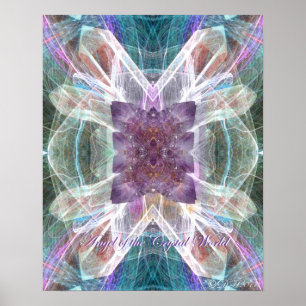 Ange du Monde de Cristal Poster