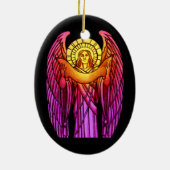 Ange en verre tendu Ornement (Dos)