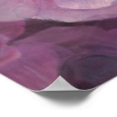 Ange Face Roses Collage Poster (Coin)